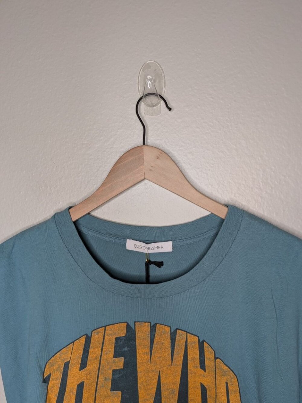 Daydreamer The Who Banded Graphic Tee Blue Large Cotton - Picture 2 of 11